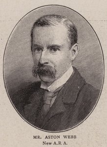 Bay Aston Webb (gravür) by English School