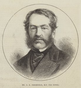 Bay CK Freshfield, Dover Milletvekili (gravür) by English School