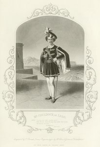 Bay Couldock, Iago, Othello, II. Perde, I. Sahne olarak by English School