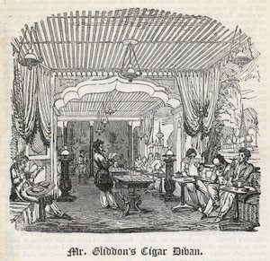 Bay Gliddons Puro Divanı, King Street, Covent Garden by English School