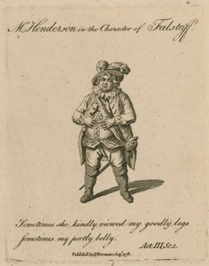 Bay Henderson, Falstaff karakterinde by English School