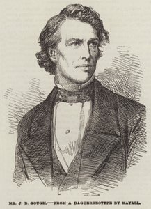 Bay JB Gough (gravür) by English School