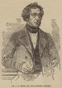 Bay JB Smith, Stirling Burghs Milletvekili (gravür) by English School