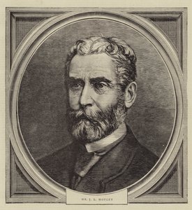 Bay JL Motley (gravür) by English School