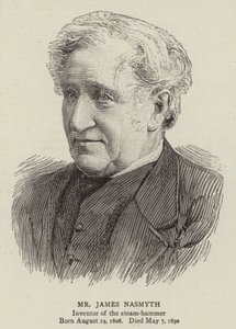 Bay James Nasmyth (gravür) by English School