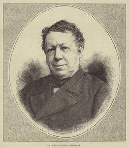 Bay John Baldwin Buckstone (gravür) by English School