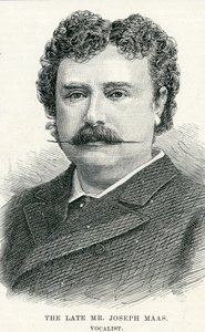 Bay Joseph Maas (1847-1886), Grafik için İllüstrasyon by English School