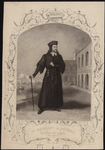 Bay Macready Shylock olarak by English School
