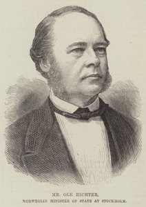 Bay Ole Richter, Norveç Devlet Bakanı Stockholm