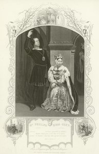 Bay Phelps, Hamlet rolünde ve Bayan Glyn, Kraliçe, Hamlet, III. Perde, Sahne IV rolünde by English School