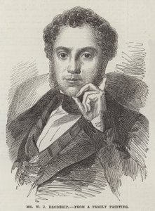 Bay WJ Broderip (gravür) by English School