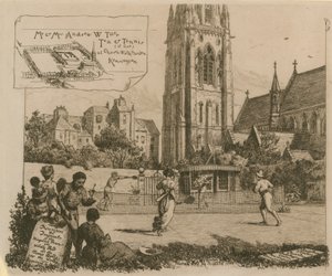 Bay ve Bayan Andrew W Tuer Church Walk Garden