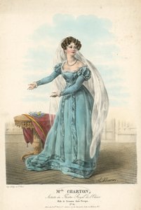 Bayan Charton, artiste du Theatre Royal de lOdeon, Fiesque