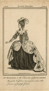 Bayan Hartley, Jane Shore karakterinde by English School