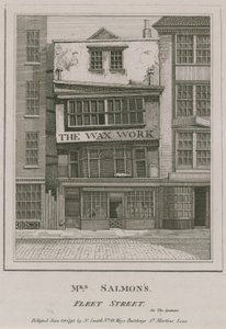 Bayan Salmons, Balmumu İşi, Fleet Sokağı by English School