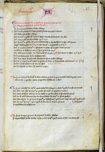 Ms.25511 fol.36r Dean Lyseuxs envanteri, St. Pauls Katedrali, 1440 by English School