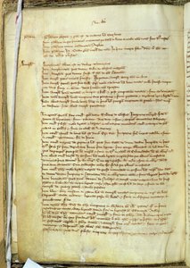 Ms.25516 fol.18v Liber I, 13. yüzyılın sonlarında St. Paul Katedrali