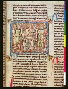 Ms 6712 (A.6.89) fol.53 Kral Arthur, Flores Historiarum
