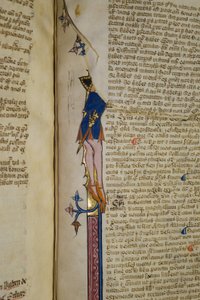 Ms. New Coll 242, f.178r, Walter Burley tarafından yazılan Aristoteles