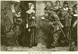 Mull Sack ve Lady Fairfax by English School