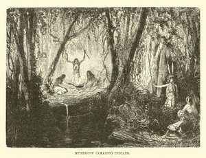 Mundrucu (Amazon) Kızılderilileri by English School