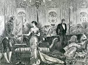 Evde Müzik (gravür) by English School