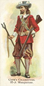 Silahşör (chromolitho) by English School