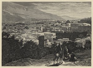 Nablus (gravür) by English School