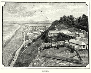Napier (gravür) by English School