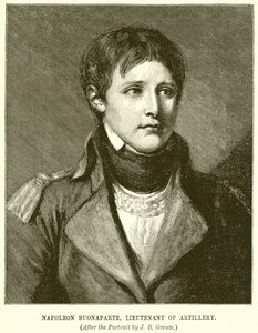 Napolyon Buonaparte, Topçu Teğmeni by English School