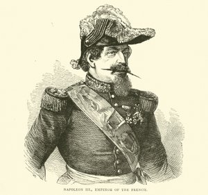 Napolyon III, Fransız İmparatoru, Temmuz 1870 by English School