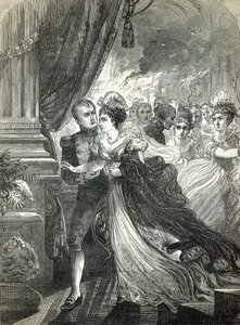Napolyon ve Marie-Louise, Avusturya Büyükelçisi tarafından imparatorluk çiftinin evliliği onuruna 1 Temmuz 1810