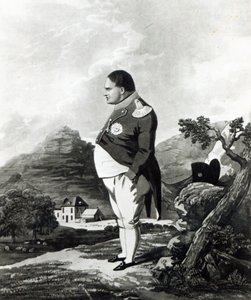 Napolyon, St. Helena adasında, 1820 by English School