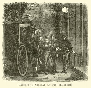 Napolyon'un Wilhelmshohe'ye gelişi, Eylül 1870 by English School