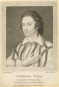 Nathaniel Field, Shakespeare oyunlarında ünlü bir aktör by English School