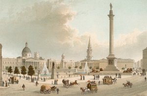 Ulusal Galeri--Trafalgar Meydanı by English School