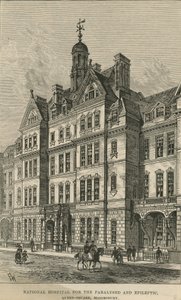 Ulusal Felçli ve Epileptik Hastanesi, Queen Square, Bloomsbury by English School