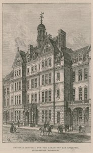 Ulusal Felçli ve Epileptik Hastanesi, Queen Square, Bloomsbury by English School