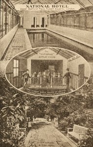 National Hotel, Upper Bedford Place, Russell Square, Londra by English School