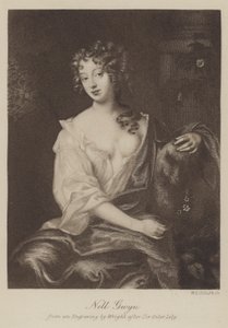 Nell Gwyn (gravür) by English School