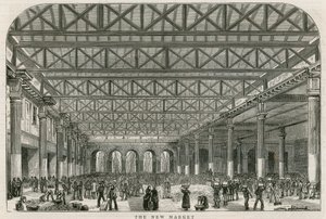 Yeni Billingsgate Pazarı by English School