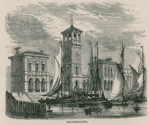 Yeni Billingsgate Pazarı by English School