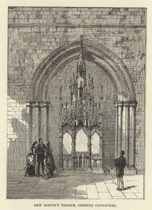 Yeni Piskopos Tahtı, Chester Katedrali by English School