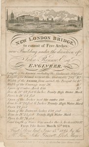 Yeni Londra Köprüsü - John Rennie Mühendisi by English School