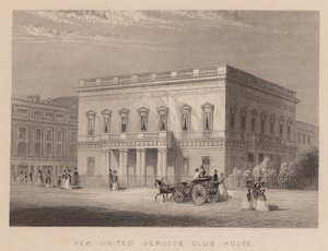 New United Service Club House, Londra by English School
