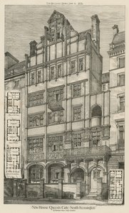 Yeni ev, Queens Gate, South Kensington, Londra by English School