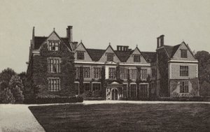 Newbury: Shaw House (lito) by English School
