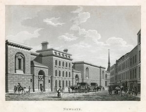 Newgate Hapishanesi by English School