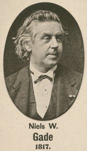 Niels Wilhelm Gade (gravür) by English School