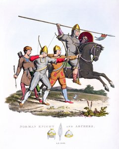 Norman Knight ve Okçular, 1066, Antik Zırh